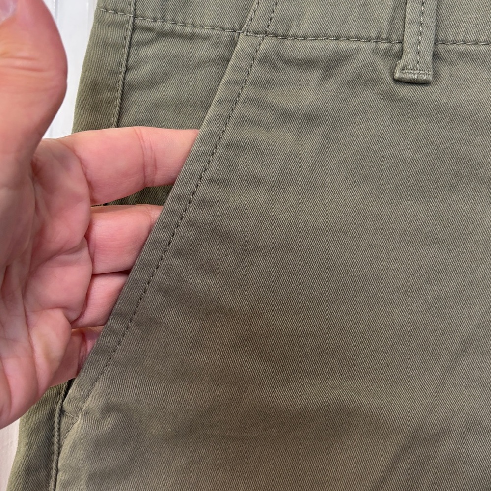 Loft Women's Olive Shorts - Picture 2 of 7
